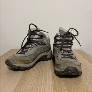 Merrell Pulse II Waterproof Mid Top Hiking Boots in Shale